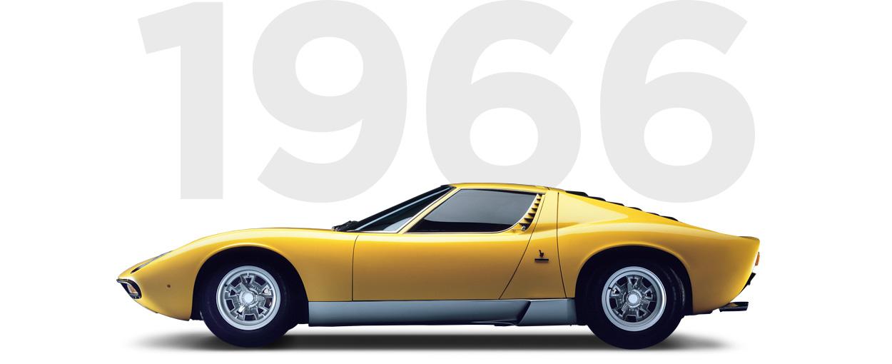 Pirelli & Lamborghini through history 1966