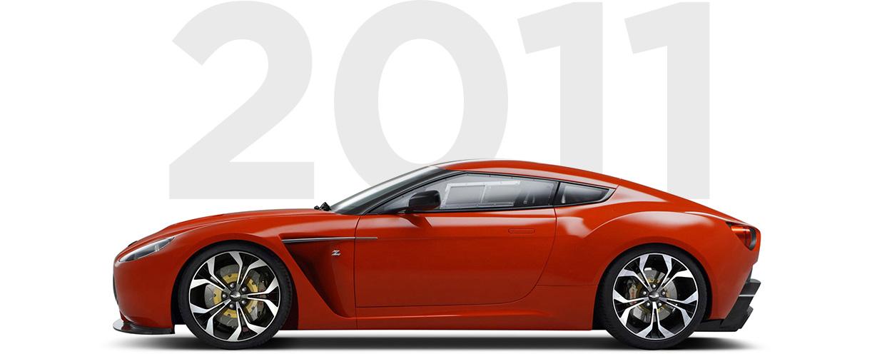 Pirelli & Aston Martin through history 2011